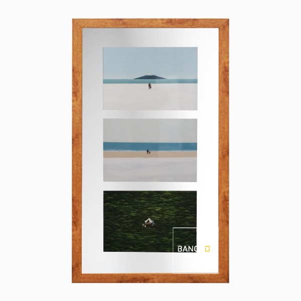 กรอบกระจก2ด้าน Double Clear Glass Frames